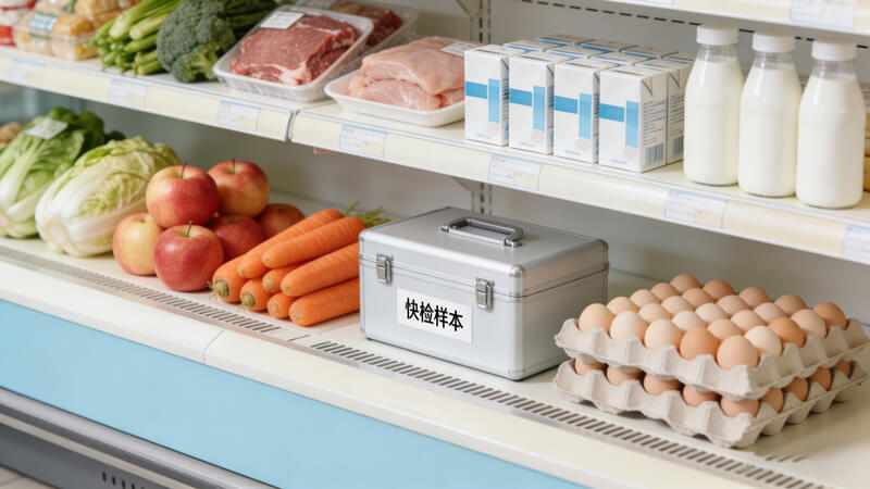 超市買食品檢測儀器怎么選？肉油蛋奶果蔬全檢，經(jīng)濟劃算廠家